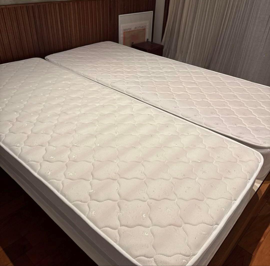 【美品】Re:CENO 別注｜ポケットコイル エアマットレス（セミシングル）