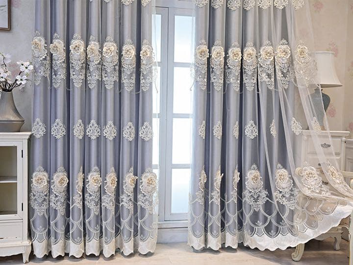 二層一体カーテン　高級、豪華カーテン　おしゃれ　よく売れる