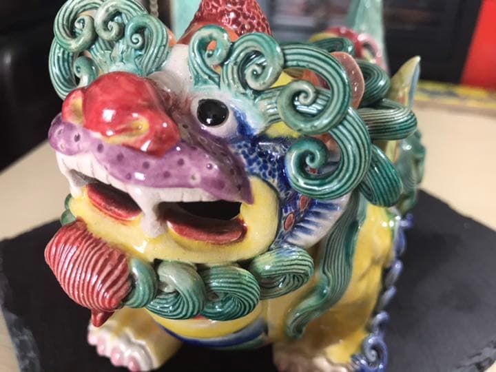 カラフルアート獅子(一体のみ)