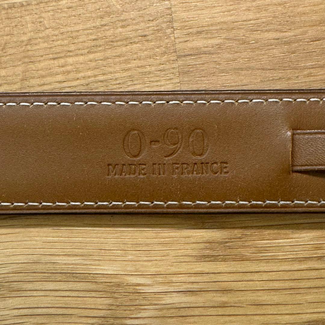 J.M. Weston 黒 レザー ベルト
