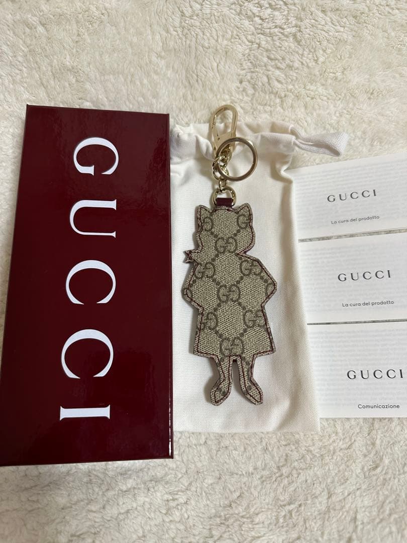 ヒグチユウコ　グッチ　GUCCI ボーちゃん　チャーム　新品未使用
