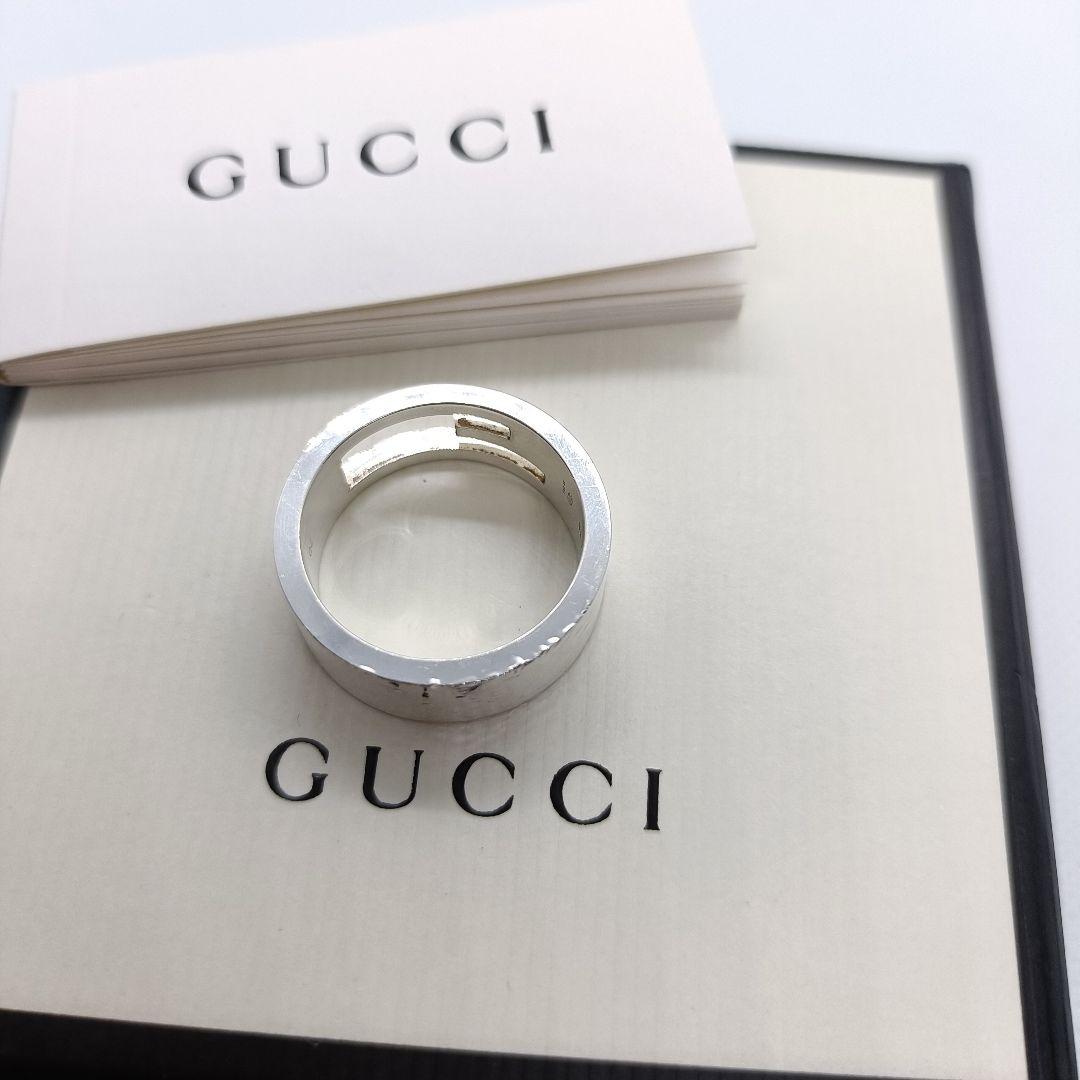 GUCCI✨️ リング　カットアウト　G 925 シルバー グッチ 19号