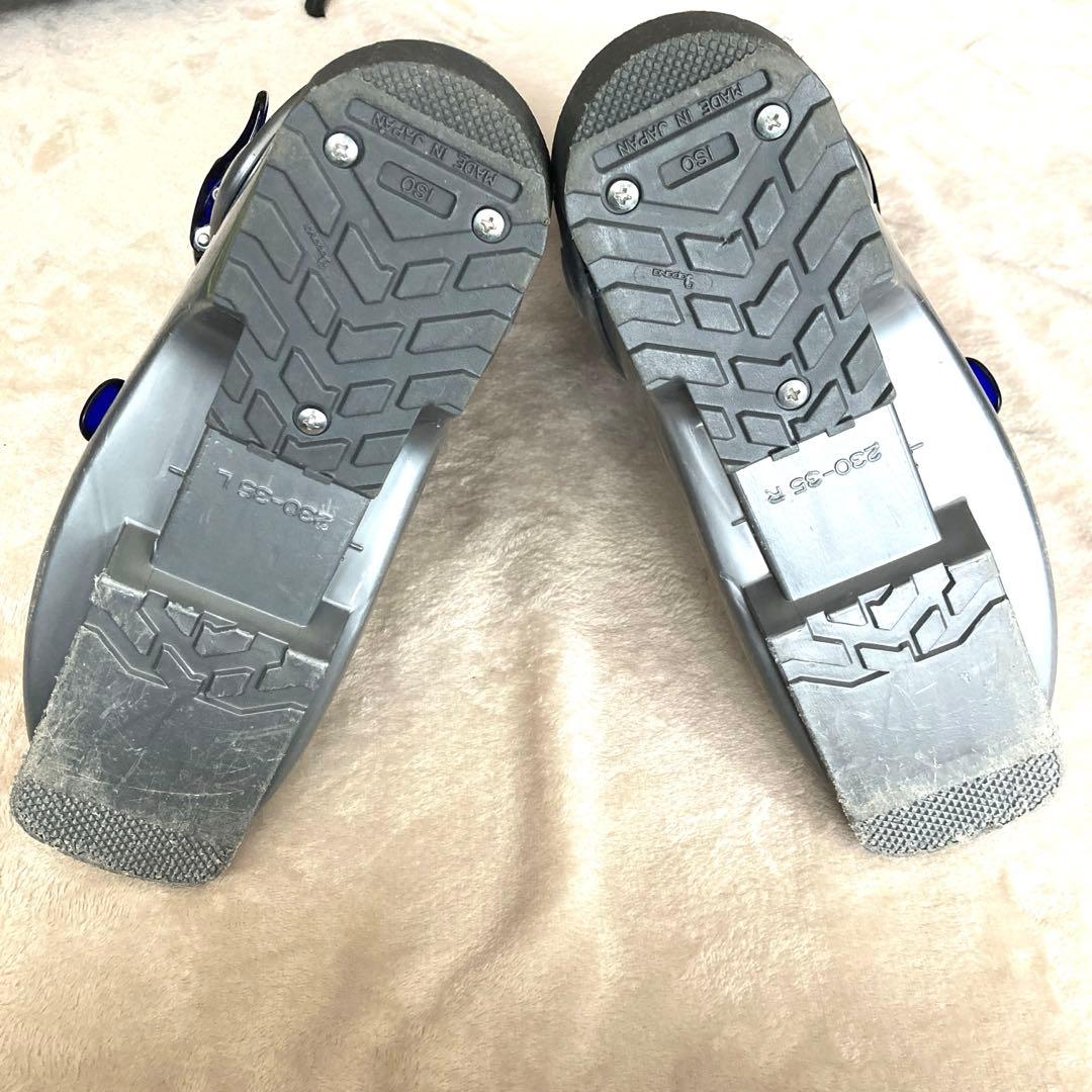 スキー３点セットスキーセットスキー板120cmスキー靴23〜23.5ジュニア男女