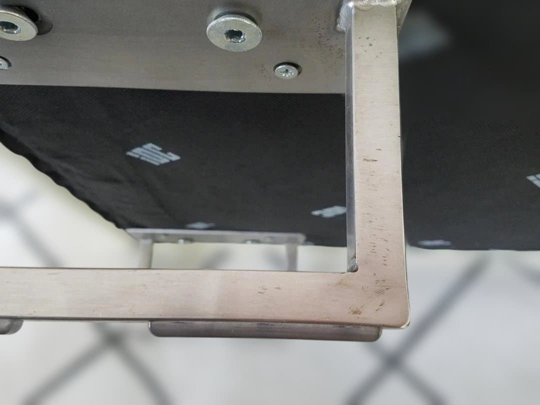 ②IDC 大塚家具 本革 オットマン L/Sコンフォート ホワイト レザー 中古