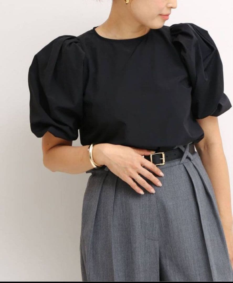 CERELI セルリ　ドゥーズィエムクラス　バルーンスリーブブラウス　美品