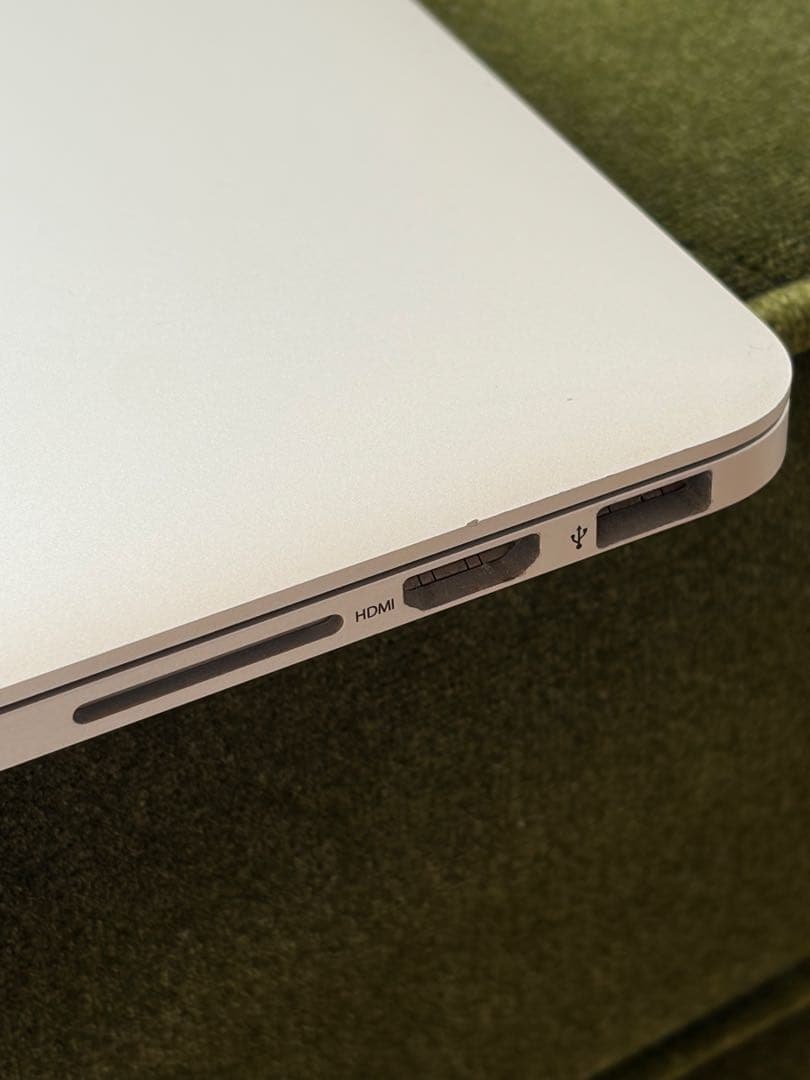 コーティング剥がれなし！MacBook Pro 13インチ 2014