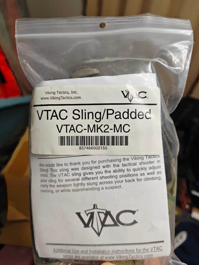 実物 未使用品 VTAC Sling Padded MK2 MC