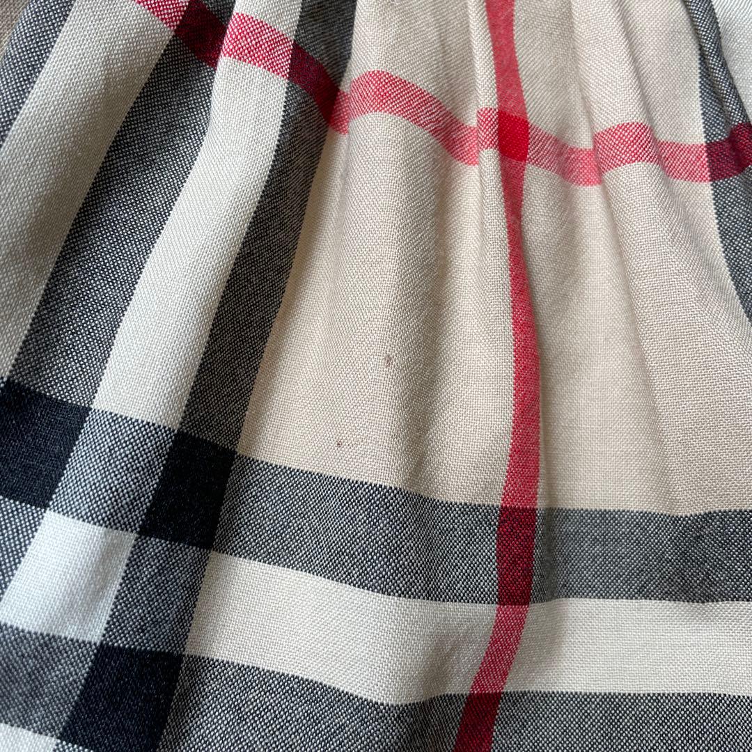 BURBERRY 大柄ノバチェックワンピース