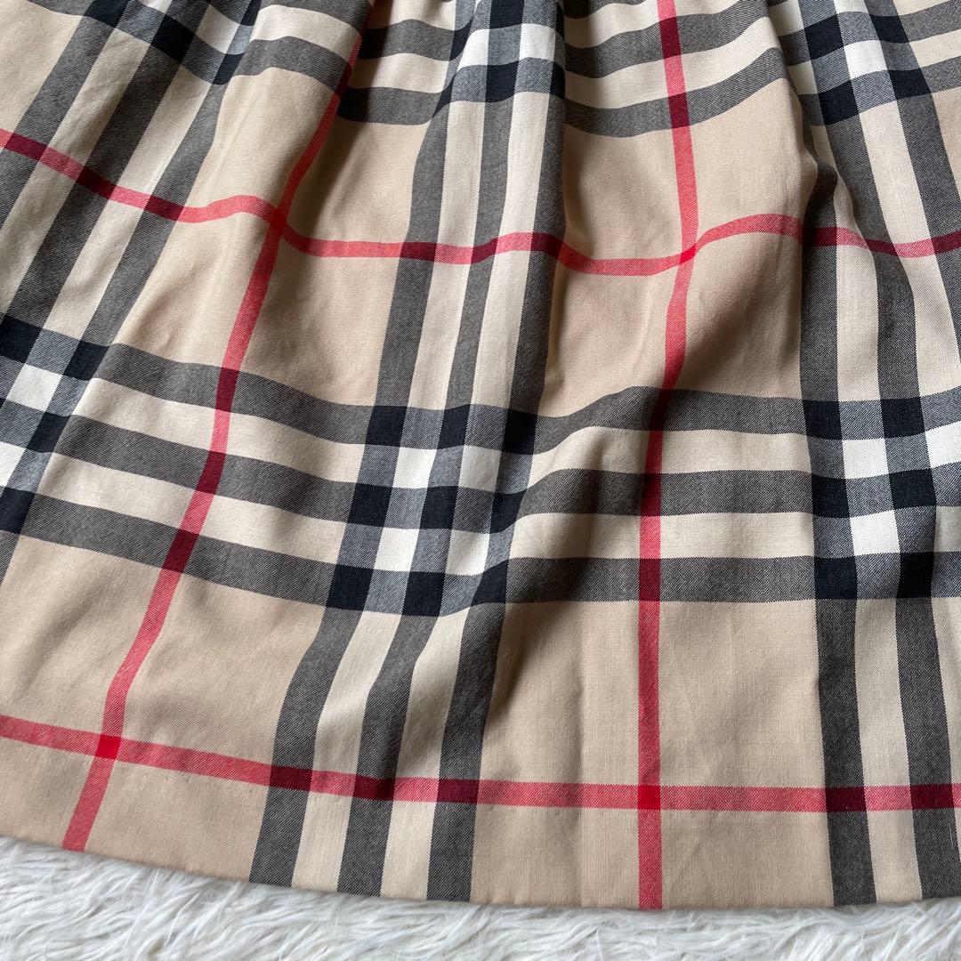 BURBERRY 大柄ノバチェックワンピース