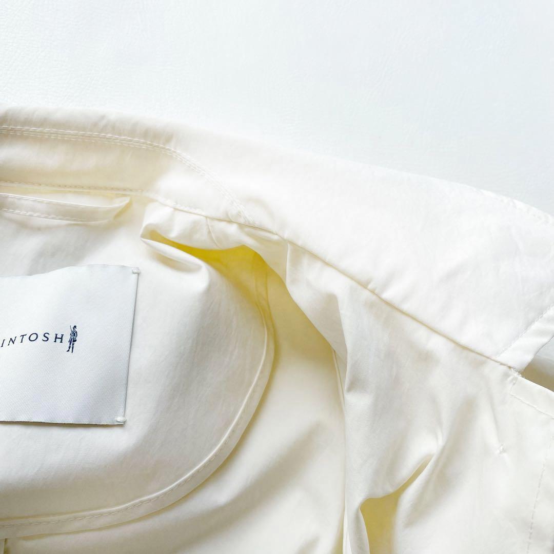 24SS マッキントッシュ　ハンビージャケット　EX　ホワイト金ボタン