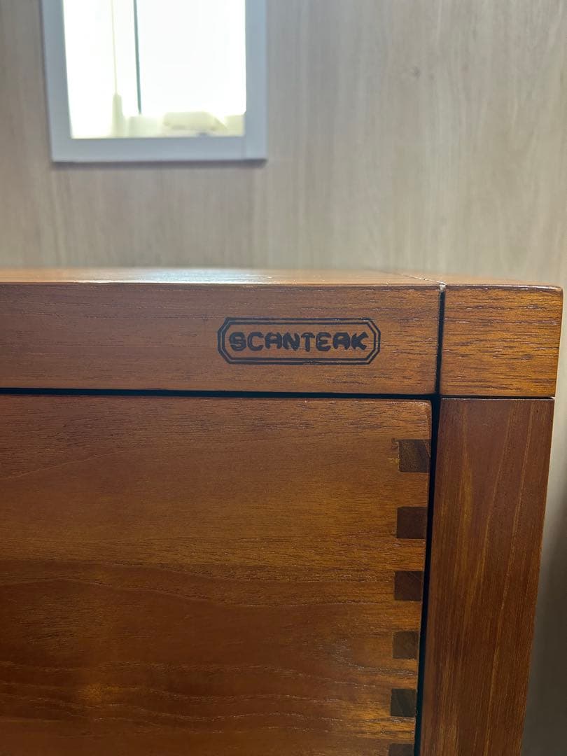 SCANTEAK チェスト 5段