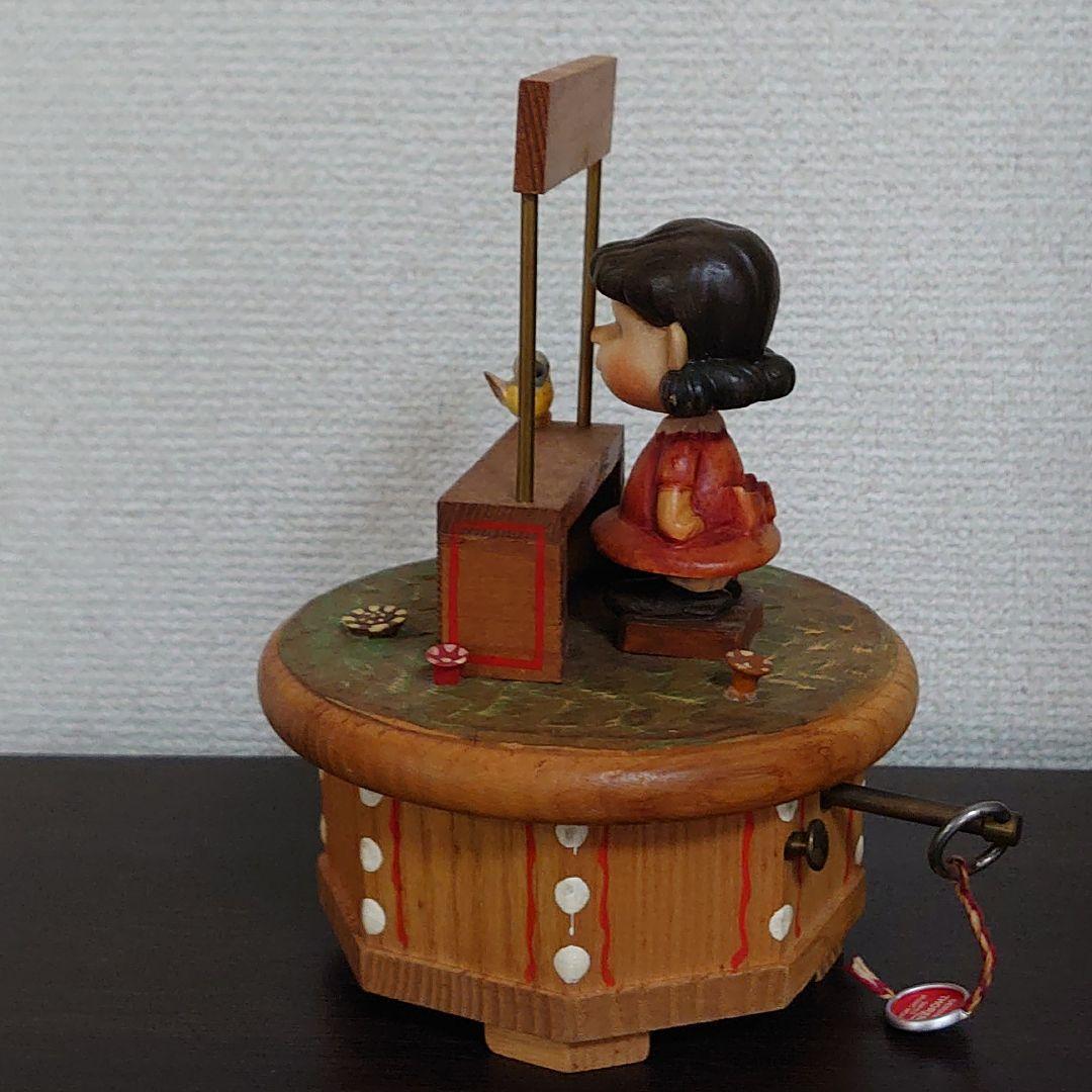 アンリANRI ルーシー・ヴァンペルト5￠スタンド木彫りオルゴール