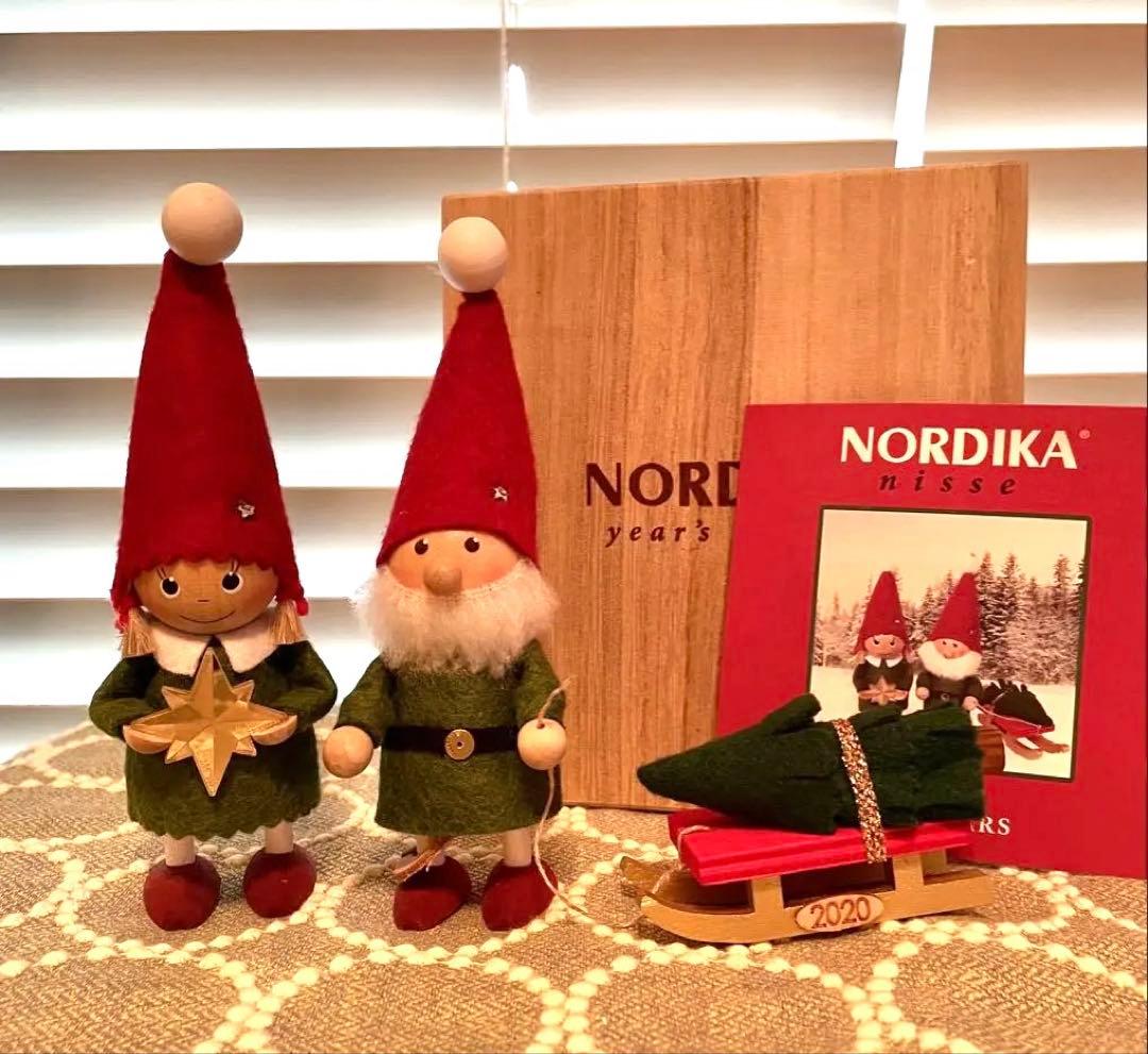ノルディカニッセ 置物　2020年イヤーズニッセ　クリスマス