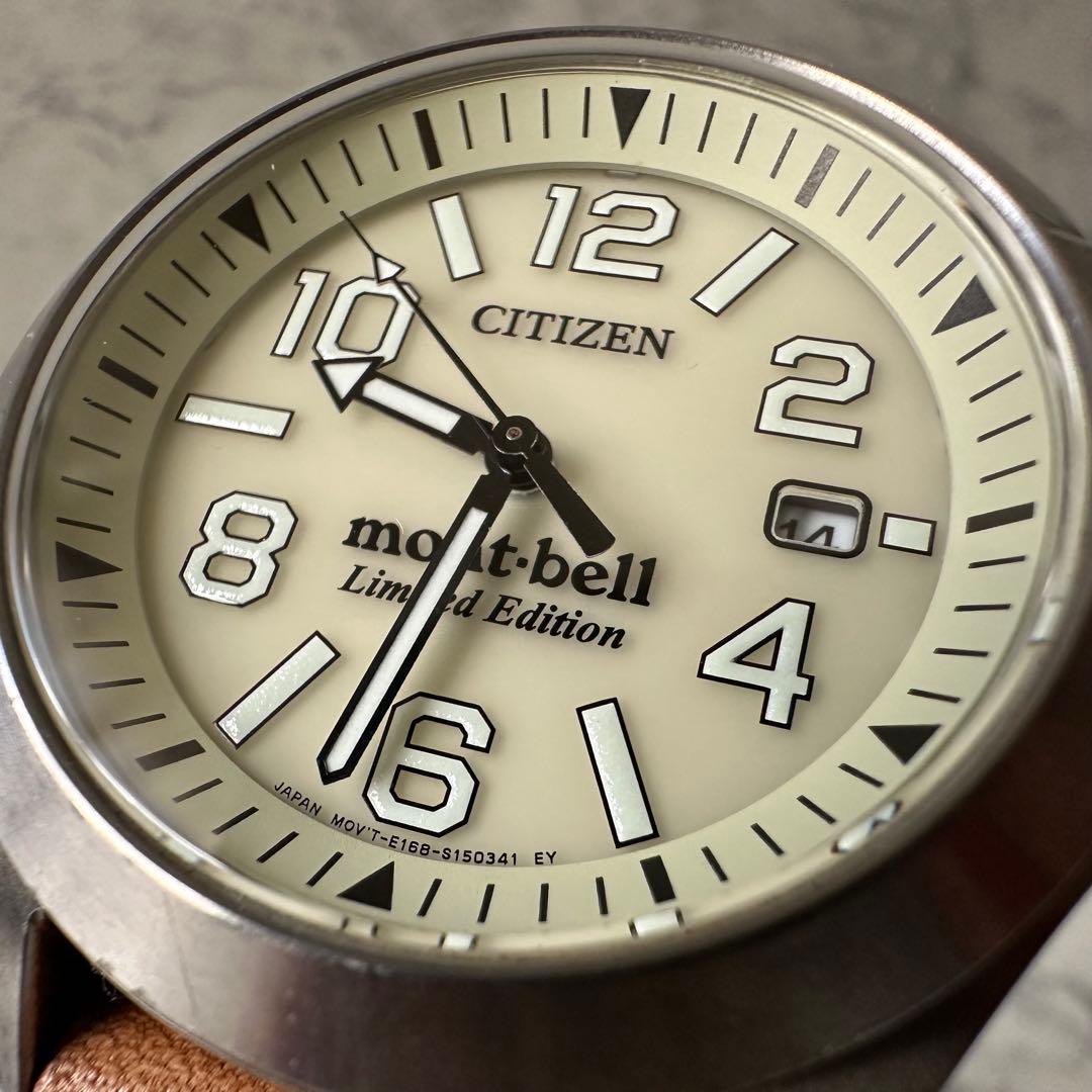希少 シチズン プロマスター　モンベルコラボ E168-S113482