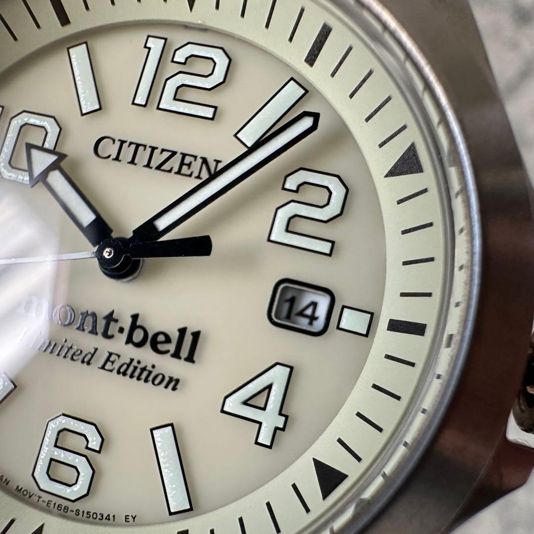 希少 シチズン プロマスター　モンベルコラボ E168-S113482