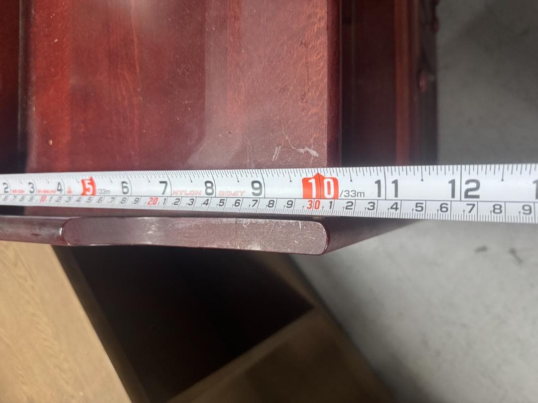 レトロ　Karimokuカリモク家具　カリモク 電話台 棚 ラック 花台 220