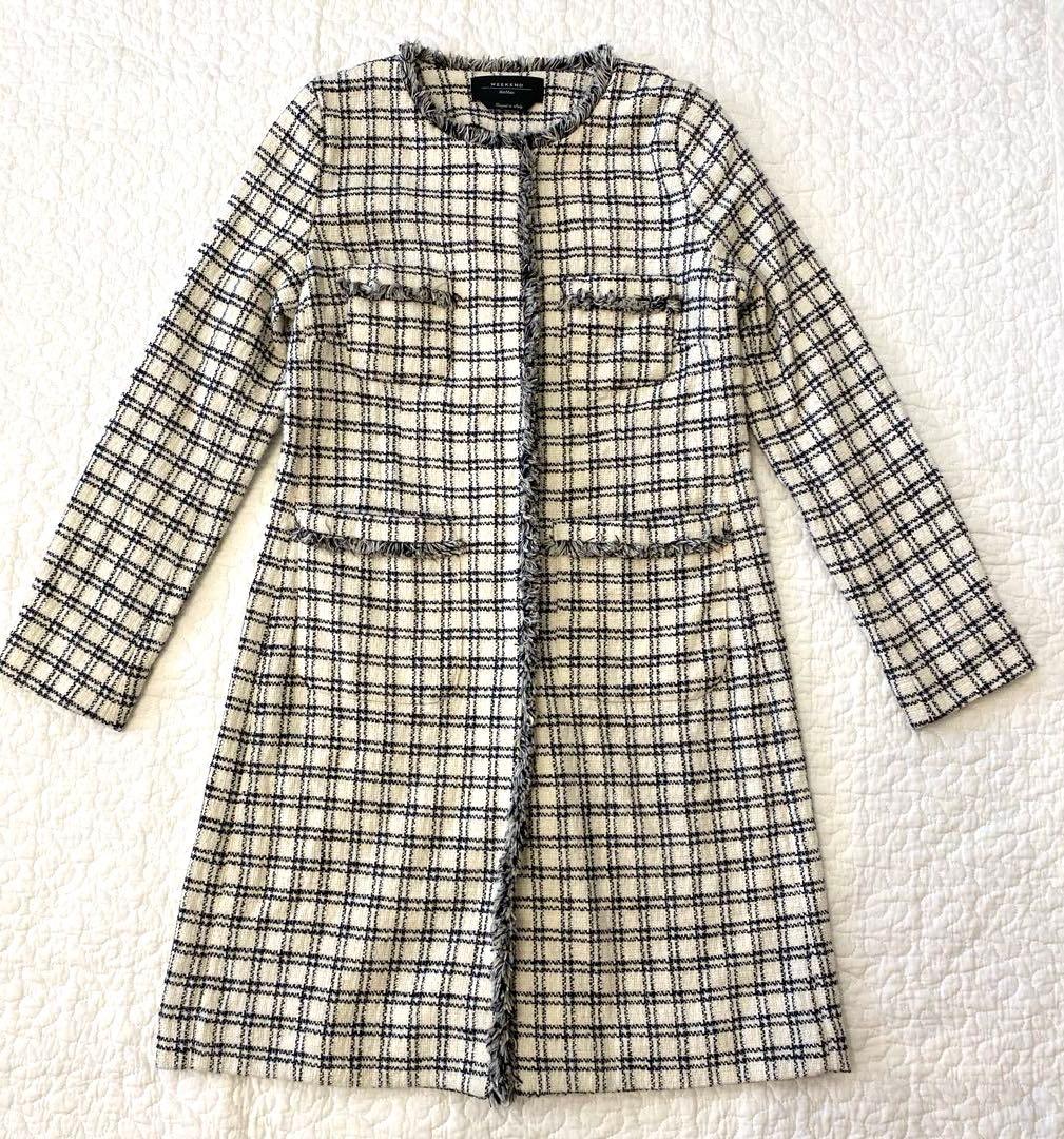 Max Mara マックスマーラ ツイード コート 36