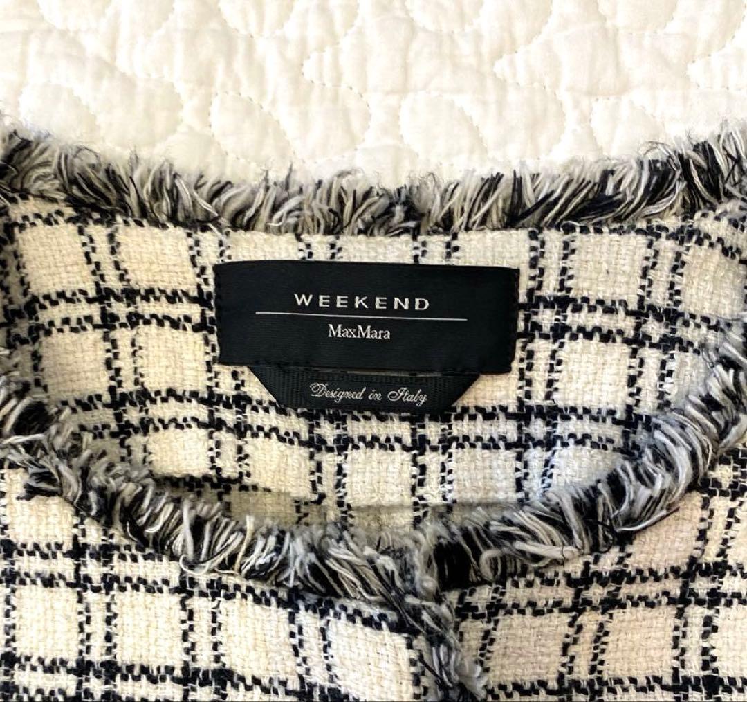 Max Mara マックスマーラ ツイード コート 36