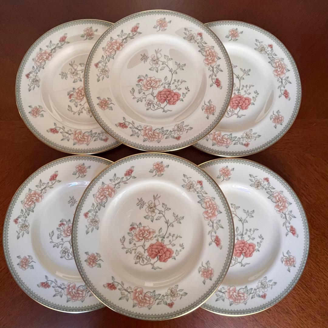 【美品】ミントン★ジャスミン★シノワズリ　ディナー皿　6枚