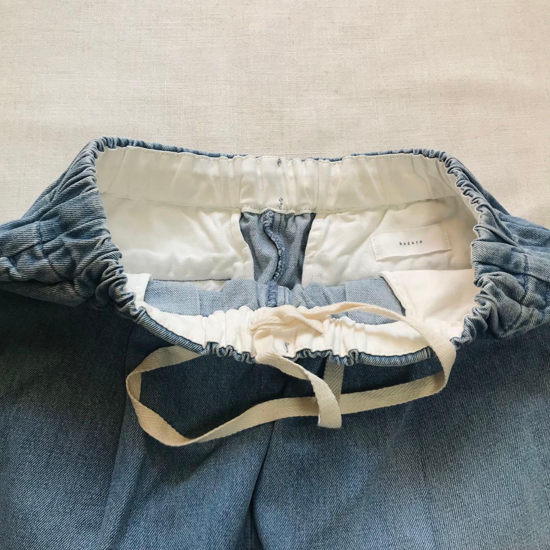 早割1/11まで【美品】フェードデニムイージーパンツ L/INDIGO