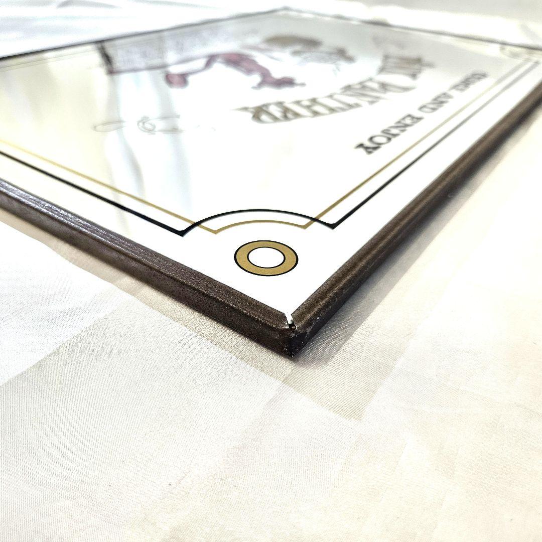 ピンクパンサー 壁掛け鏡 パブミラー 鏡 ヴィンテージ