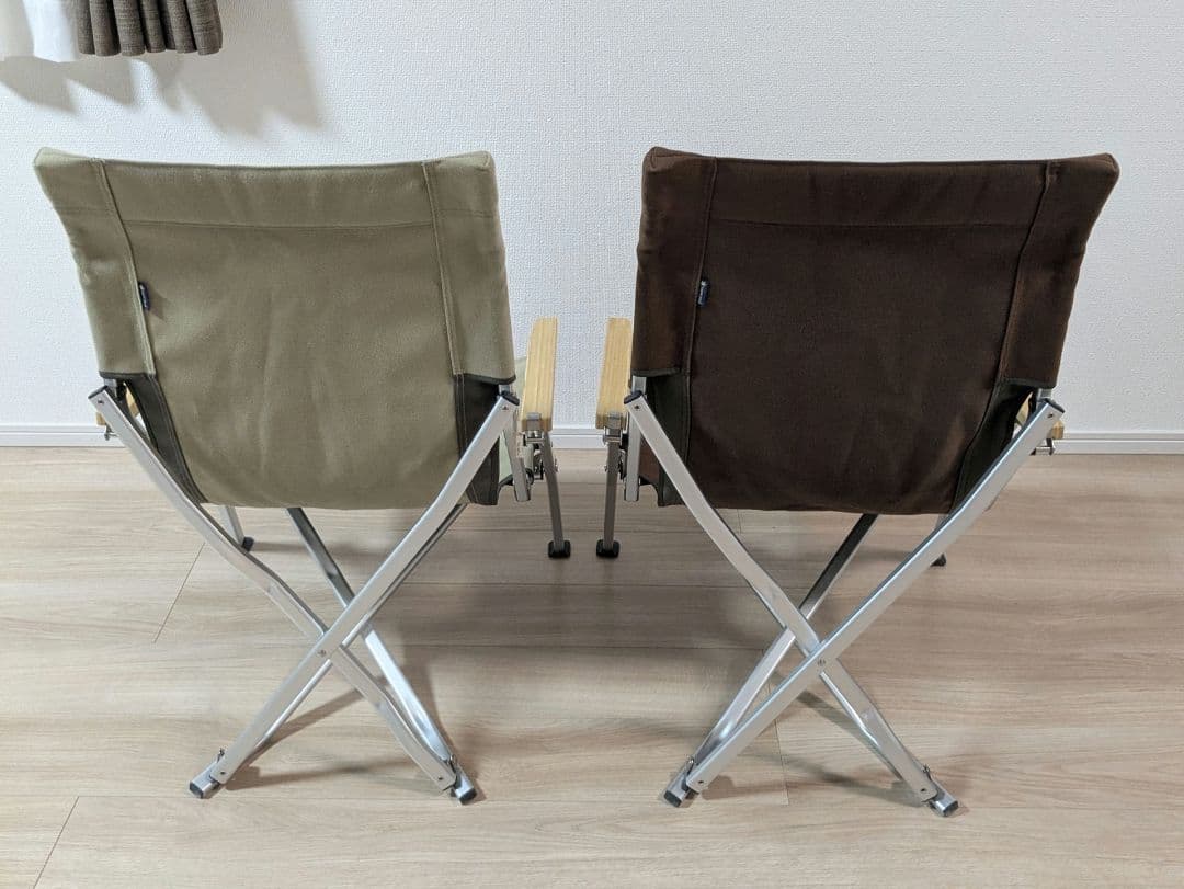 peek　スノーピーク　ローチェア30　ベージュ　ブラウン　 2脚セット