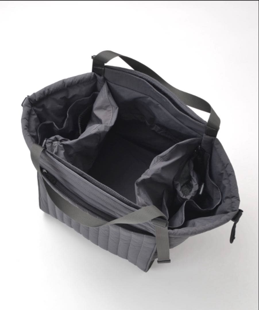 お取引中　SOLPRESA ブラック キルティング マザーズバッグ