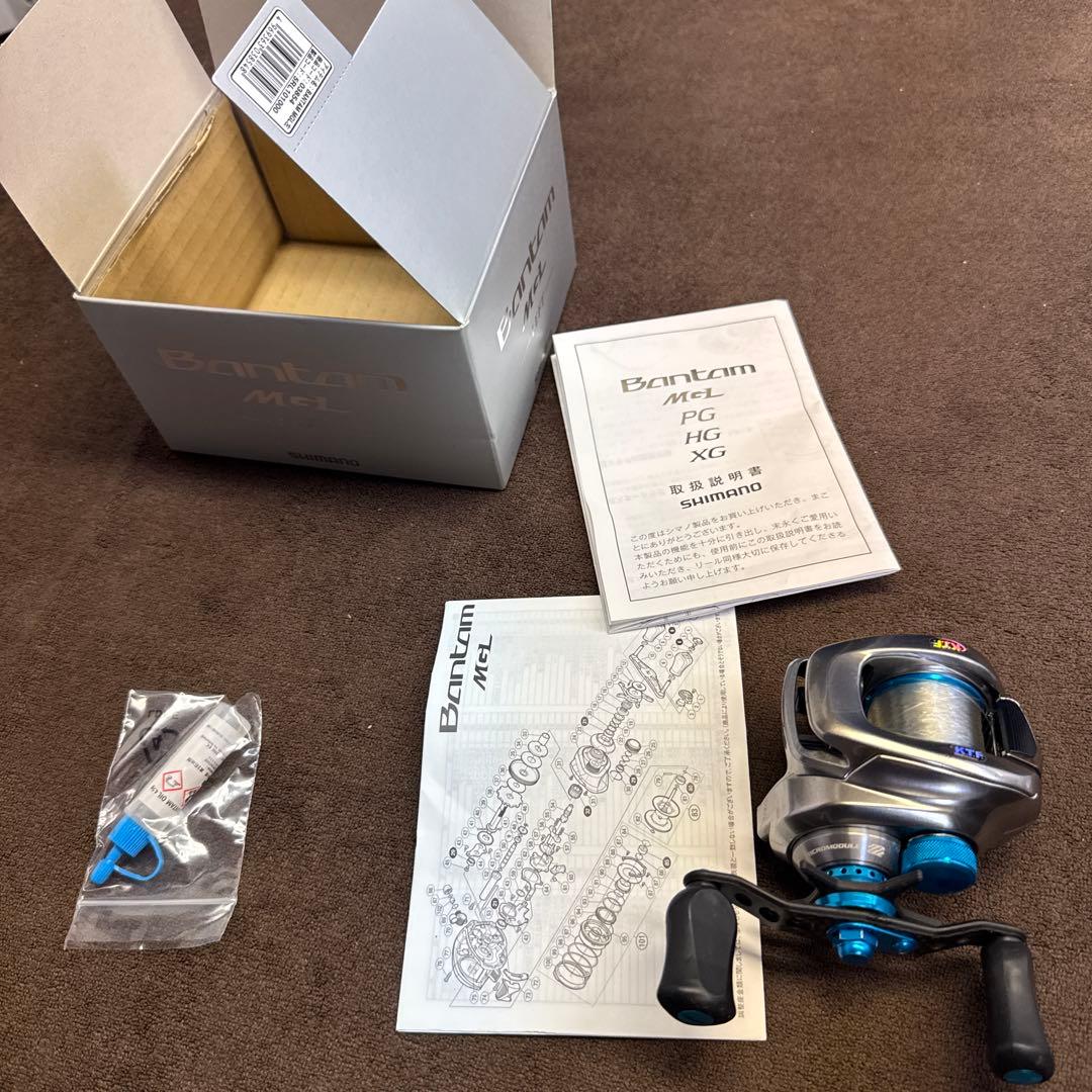 シマノ　バンタムMGL左巻KTFフルチューン　6.2