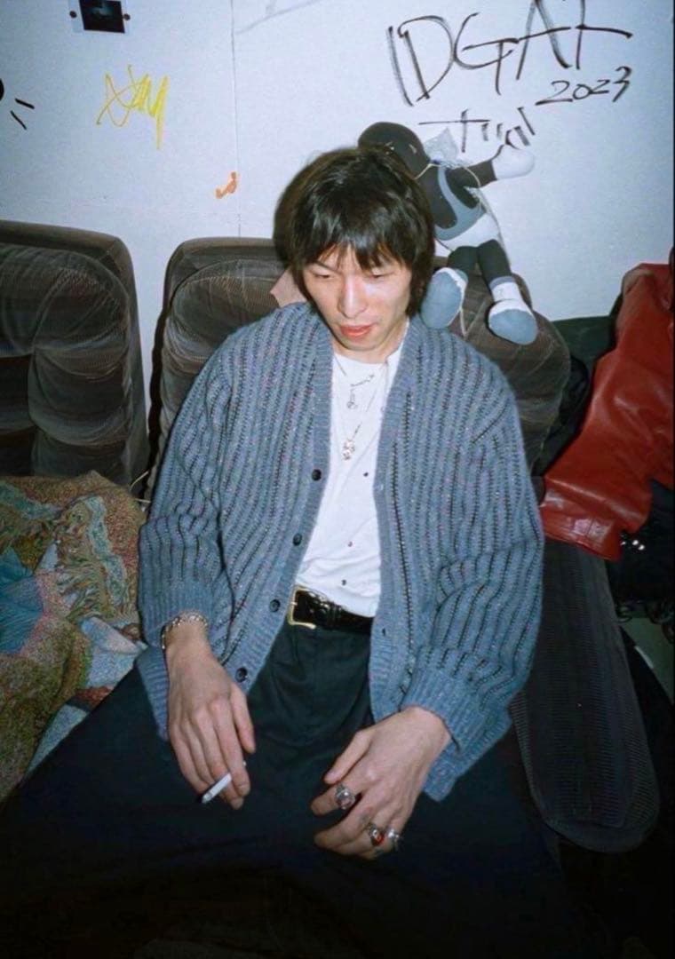 Supreme Confetti Cardigan \"Slate\" Mサイズ