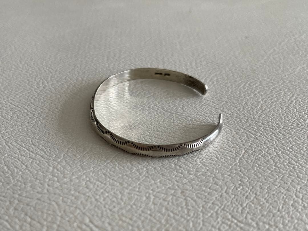 NAVAJO SILVER BANGLE ナホバ バングル シルバー