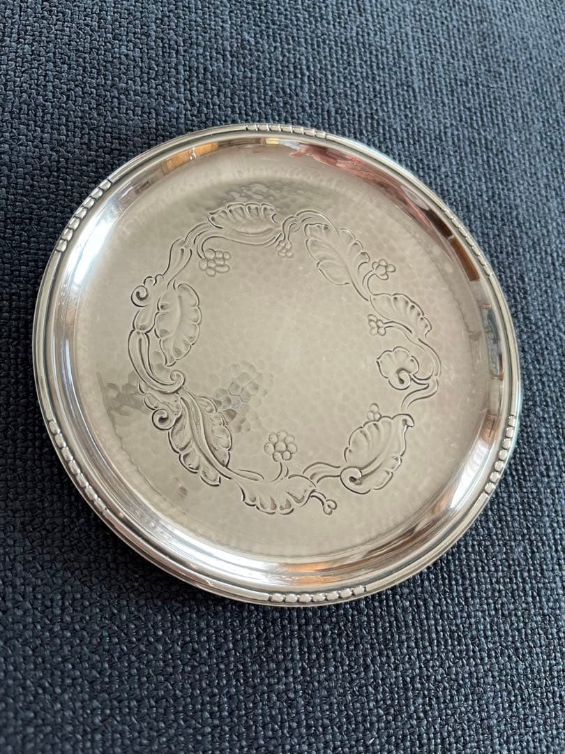 ジョージ　ジェンセン　コースター　純銀製