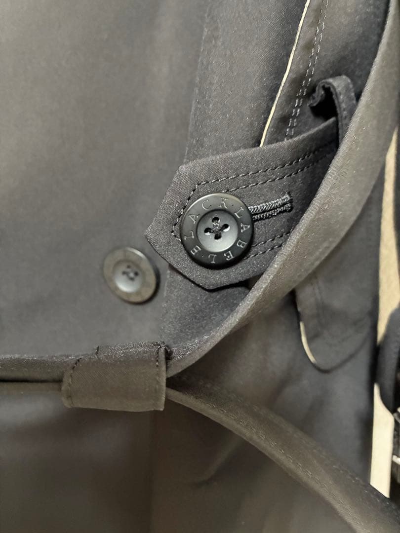 【新品】バーバリー ブラックレーベル　トレンチコート ブラック サイズM