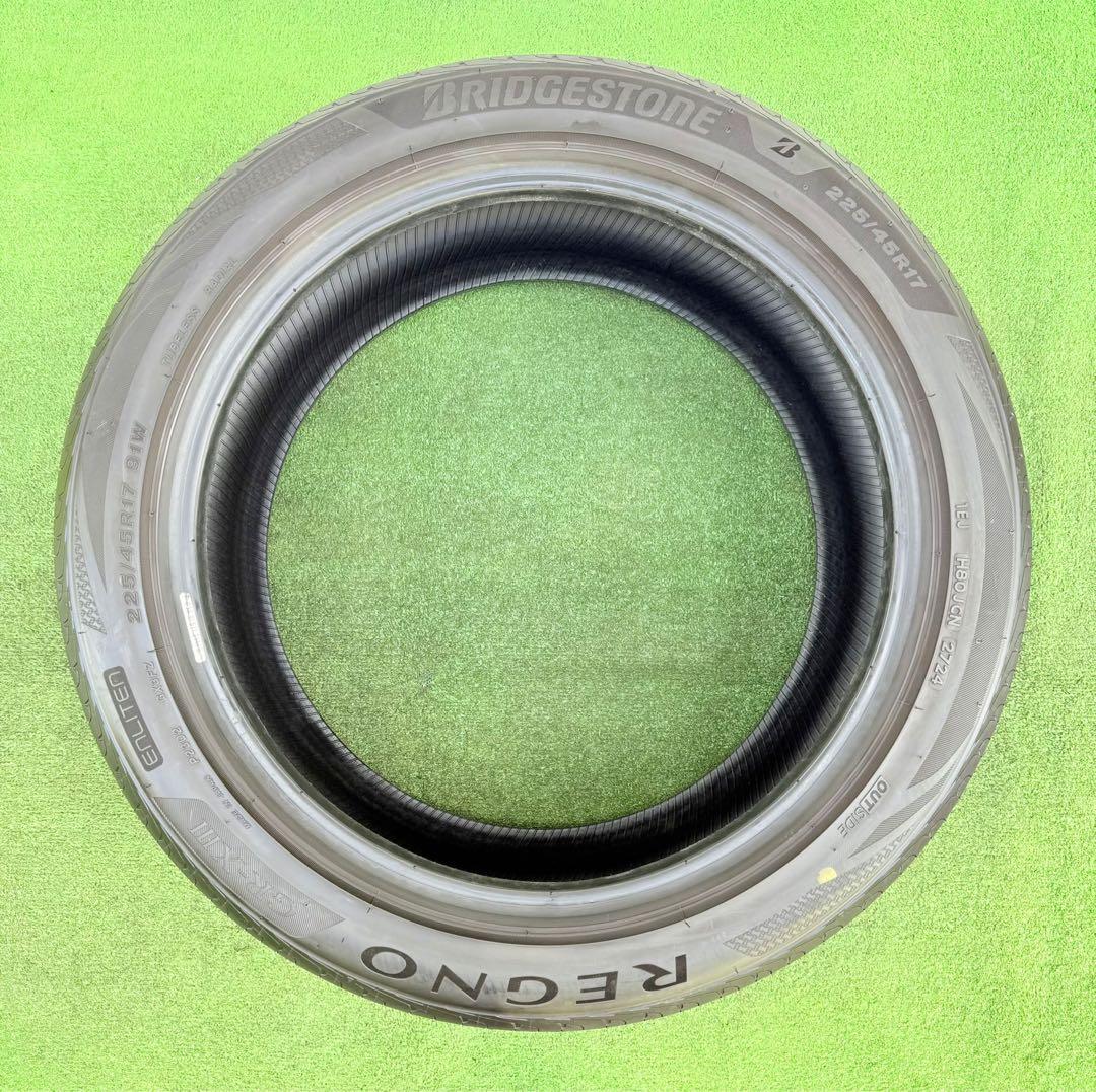 ブリヂストン レグノ gr-x3．225/45R17.24年製9~9.5分山4本