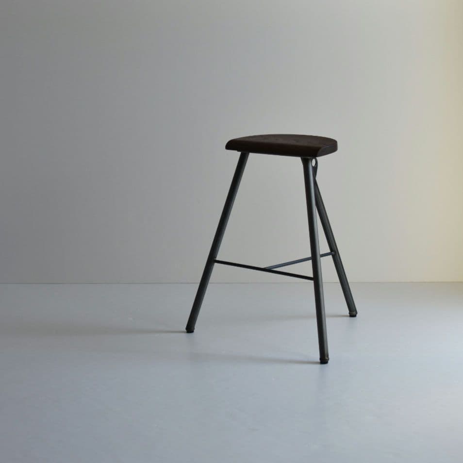 111 ウォールナット ハンドメイド スツール 腰掛け 椅子 furniture