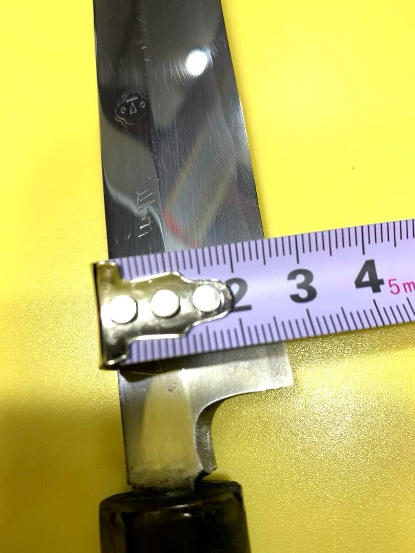 鍔屋　柳刃包丁　本鍛錬　刃渡り27cm　（特別価格）