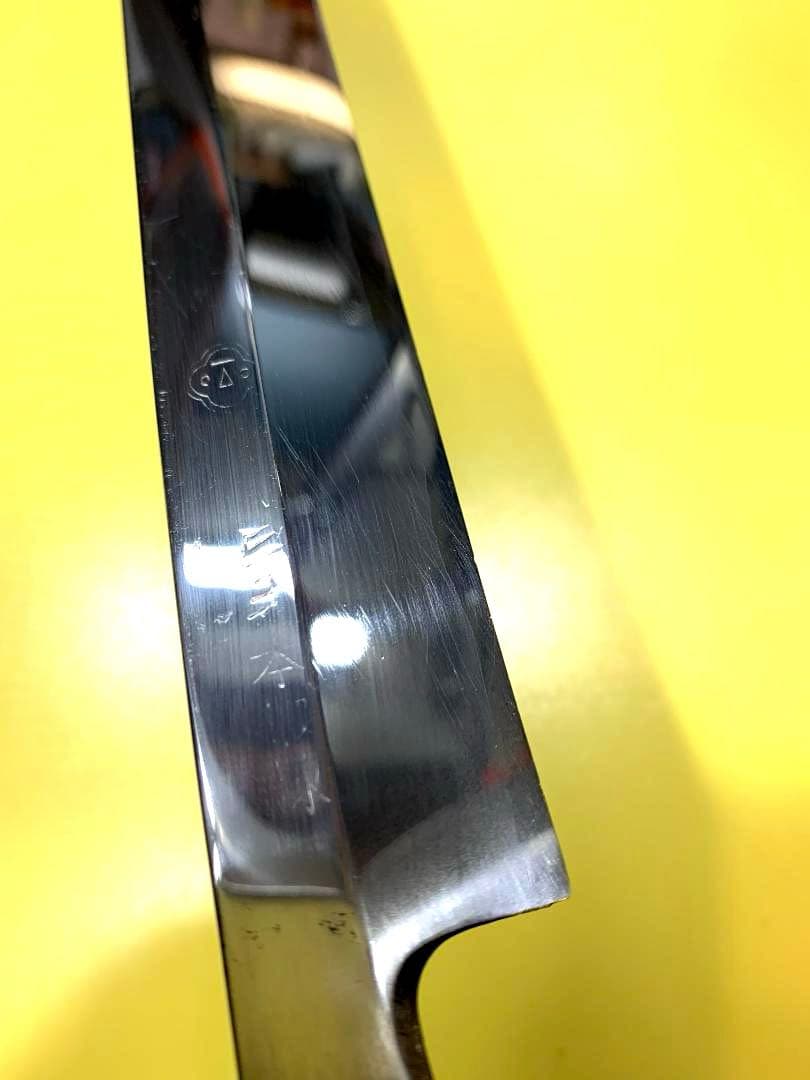 鍔屋　柳刃包丁　本鍛錬　刃渡り27cm　（特別価格）