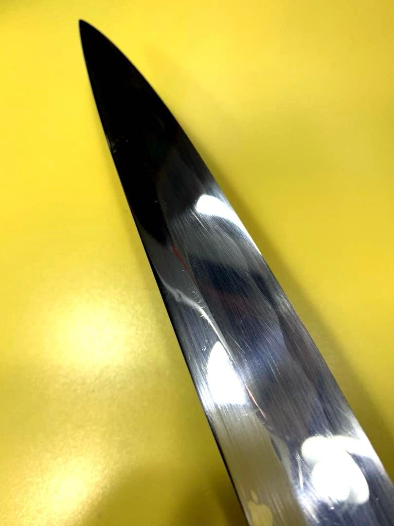 鍔屋　柳刃包丁　本鍛錬　刃渡り27cm　（特別価格）