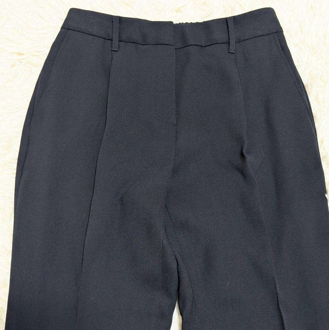 ✨美品✨ プラステ パンツスーツ セットアップ 洗える ネイビー M