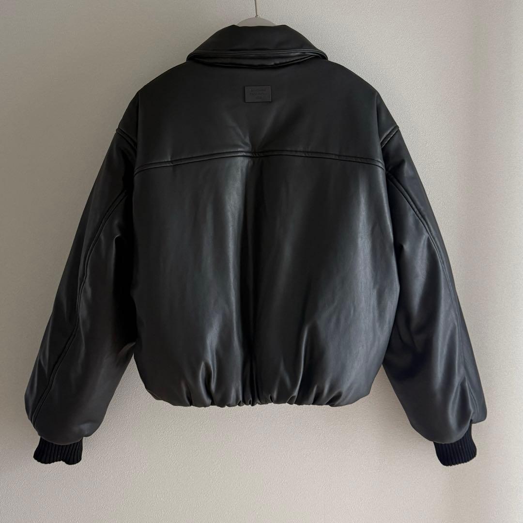 Acne studios レザー ボンバージャケット アウター ダウン