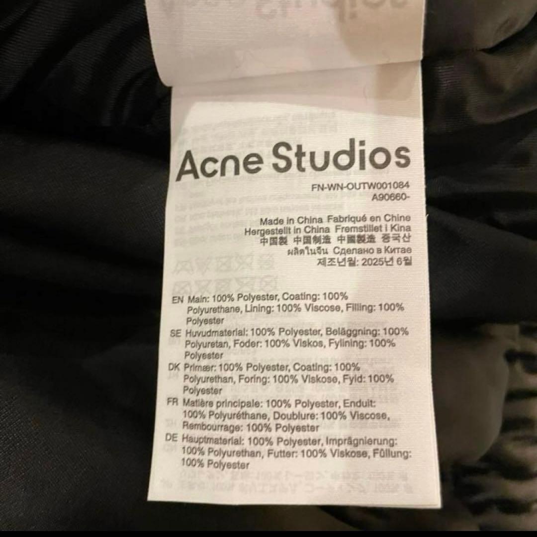 Acne studios レザー ボンバージャケット アウター ダウン