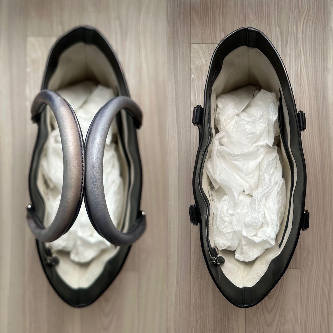 d*見様 特注58万 ベルルッティ トゥジュール スクリットレザー トートバッグ