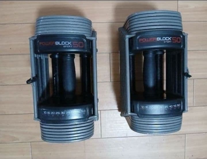 ② POWER BLOCK SP50パワーブロック ダンベル23kg × 1個