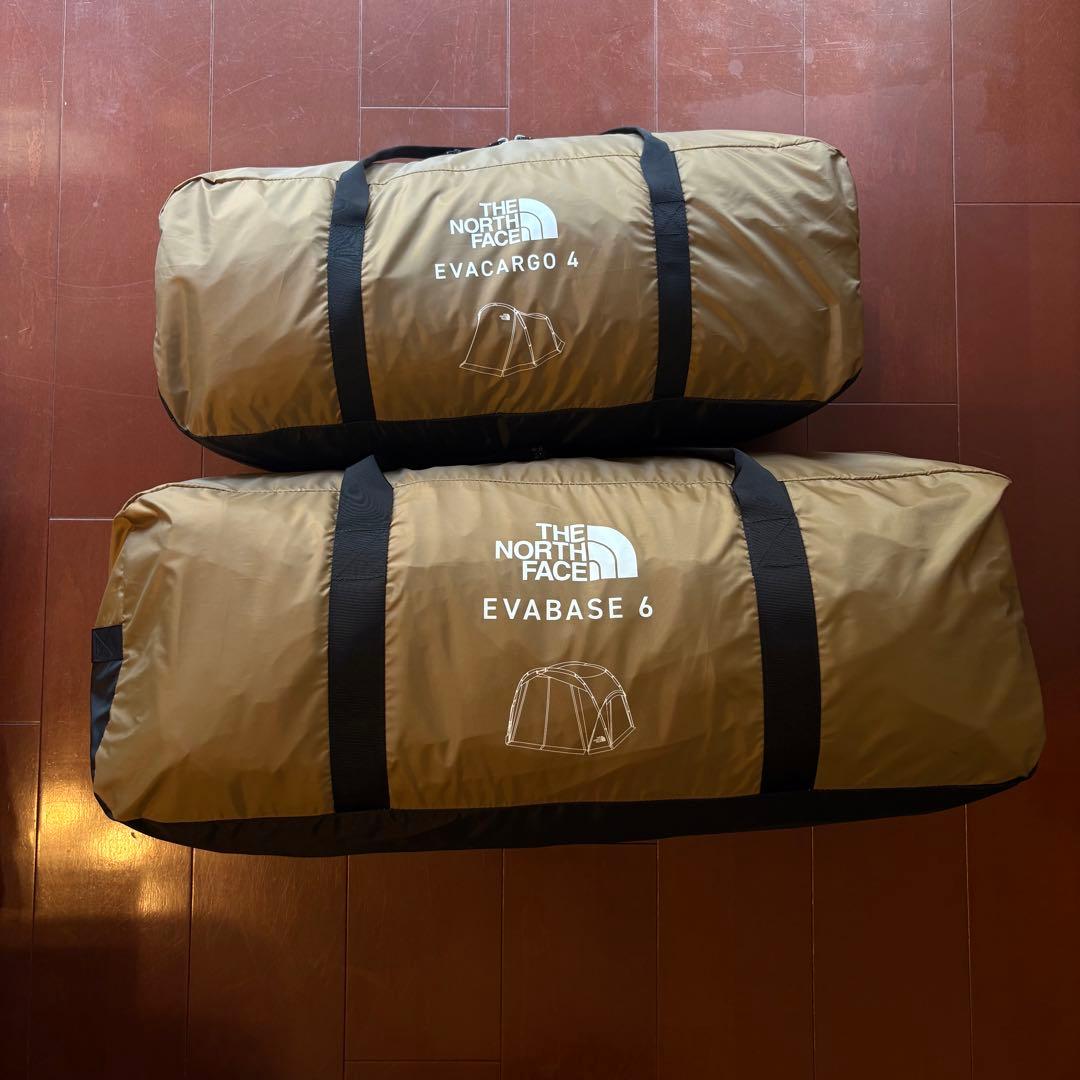 エバベース6・エバカーゴ4セット（ケルプタンカラー）THE NORTH FACE