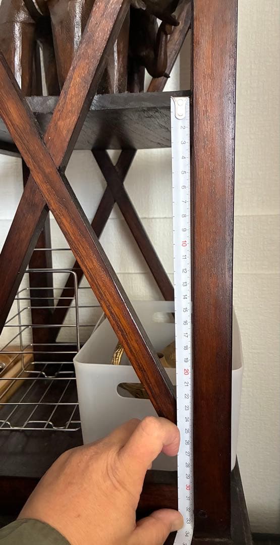 バリ島木製シンプルキャビネット