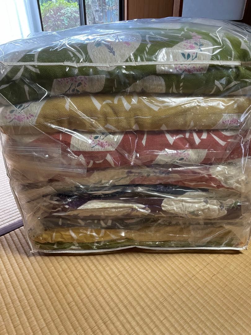 花柄座布団セット 10枚入り