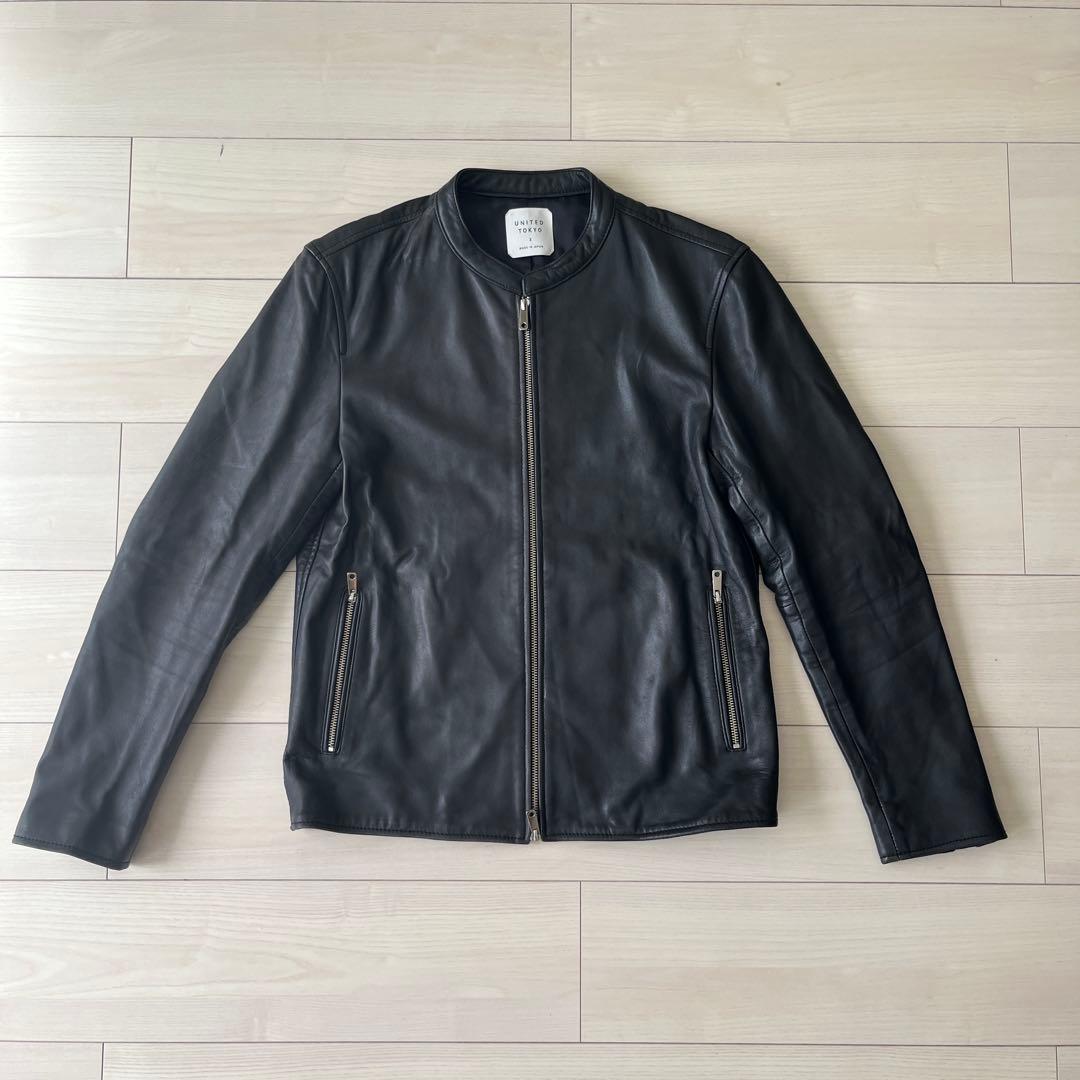 UNITED TOKYO ラムレザーシングルライダース