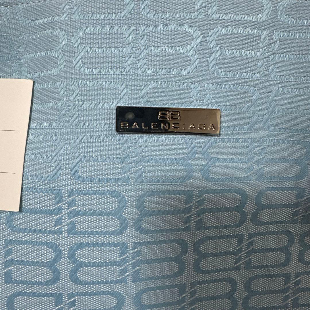 BALENCIAGA ライトブルートートバッグ B9939