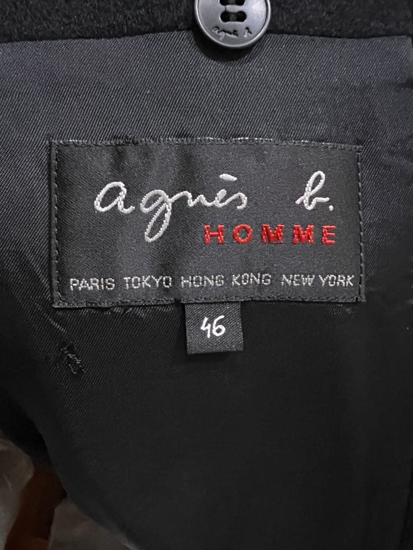 アニエスb HOMME コート　メンズ　46サイズ