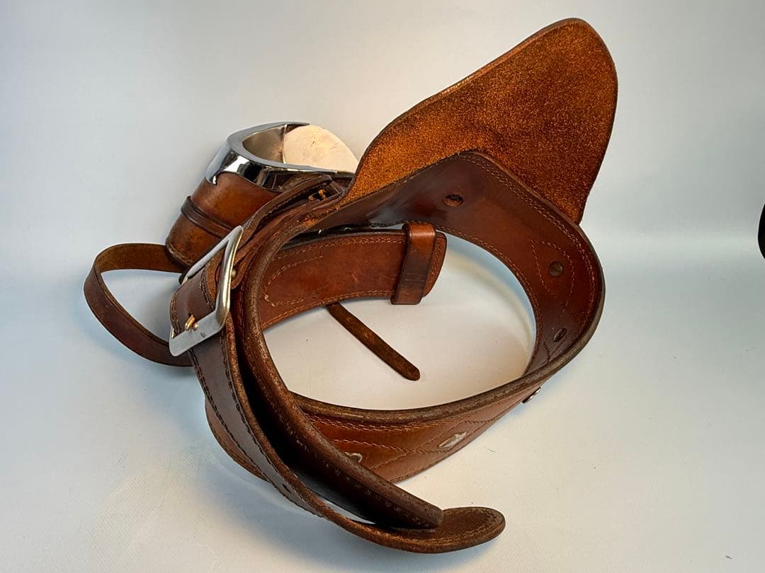 ファストドロー用カスタムホルスター　U.S ERNIE.HILL製（Used)