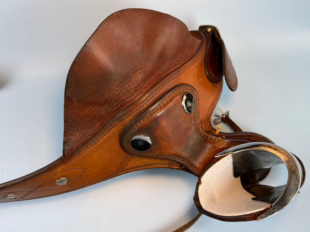 ファストドロー用カスタムホルスター　U.S ERNIE.HILL製（Used)